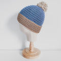 Crochet Hat - The Boulevard Beanie (Blue)
